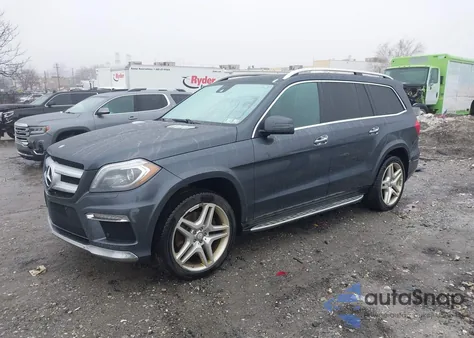 2014 Mercedes-Benz Gl 550 4Matic z USA, uszkodzony, nr VIN 4JGDF7DE6EA290174